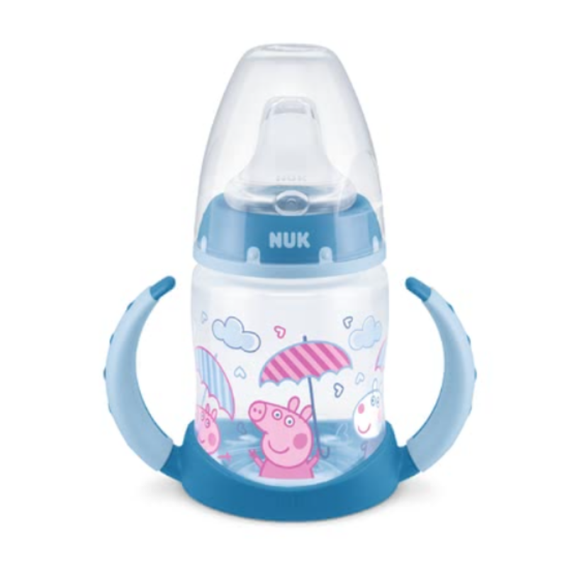 NUK Peppa Pig 150ml Premium Choice Learner Bottle with Temperature Control Bottle (NU2160352)