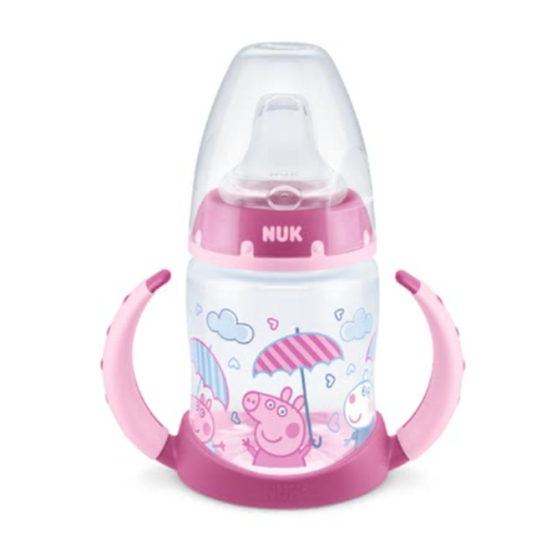 NUK Peppa Pig 150ml Premium Choice Learner Bottle with Temperature Control Bottle (NU2160352)
