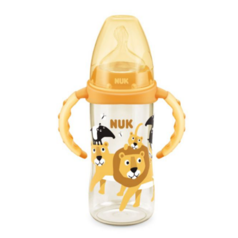 NUK Premium Choice 300ml PPSU Bottle with Handle S2 M (6-18M) (NU40742624)