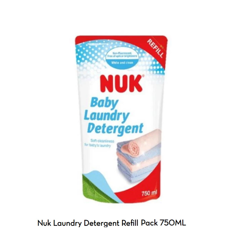 NUK Laundry Detergent Refill 750ml (Bundle of 12)