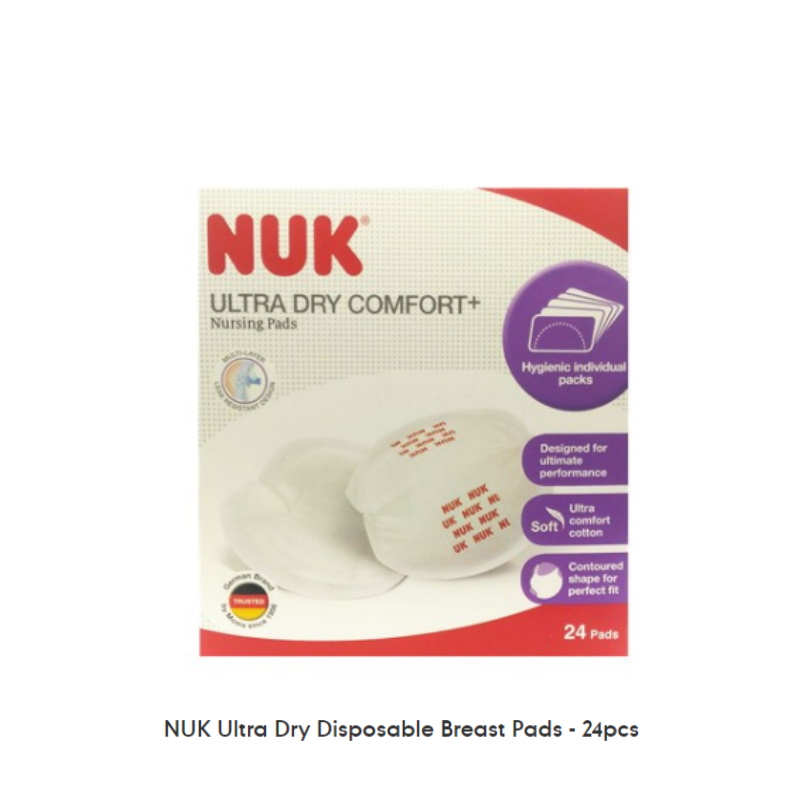 NUK Utra Dry Contact Pads 24pc