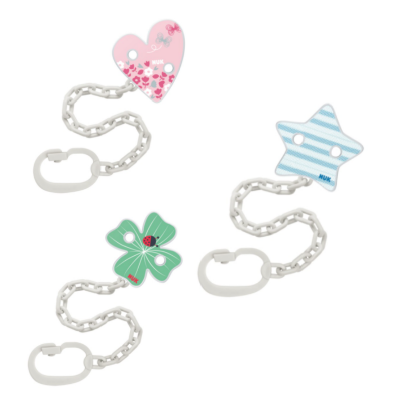 baby-fair Nuk Premium Soother Chain - Assorted (NU40254608)