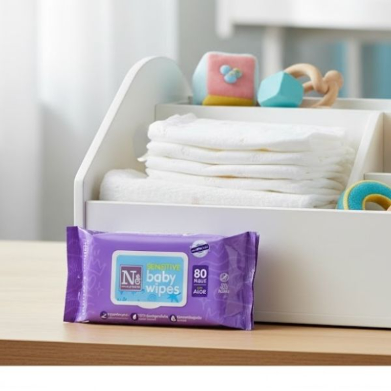 Nathan & Emma Sensitive Baby Wipes