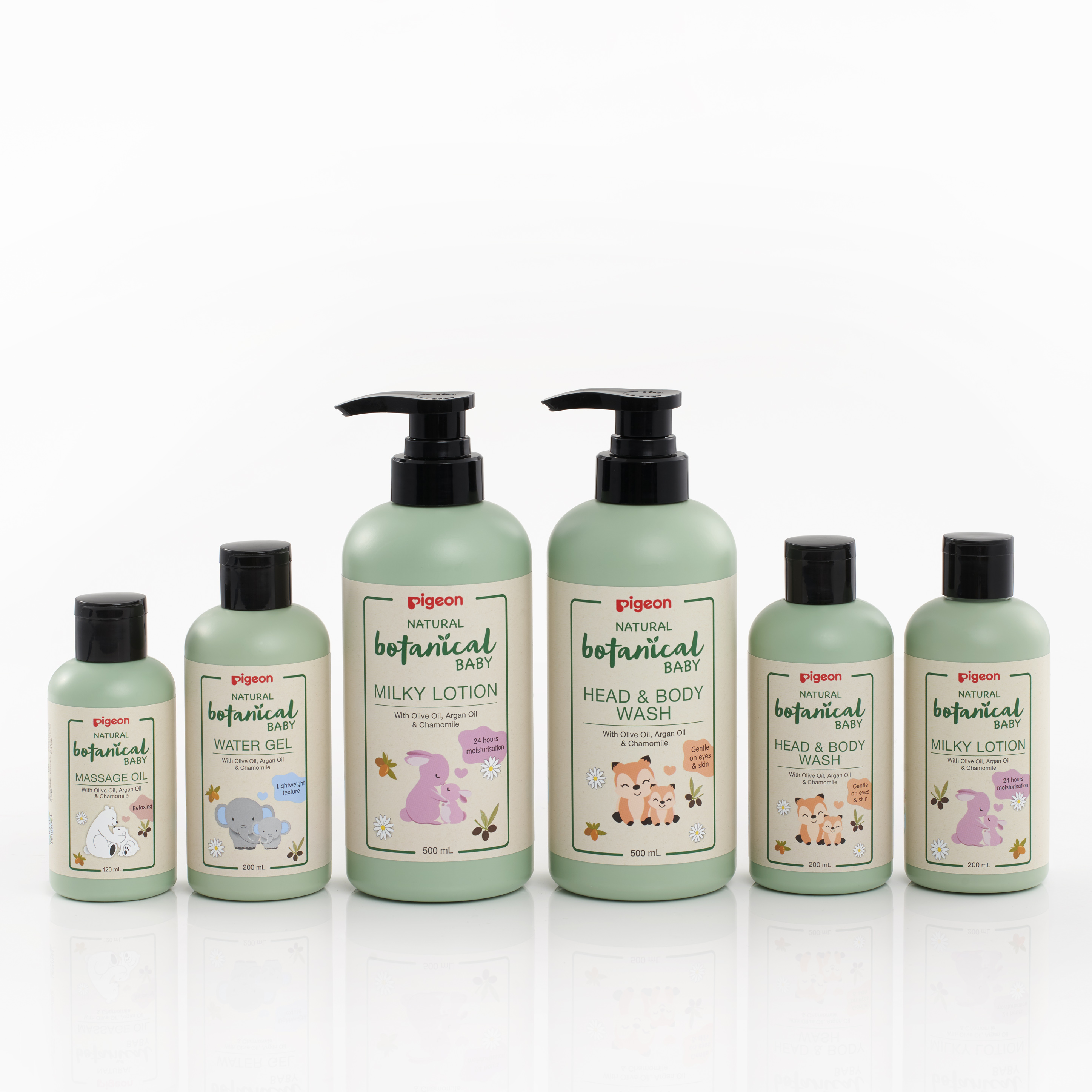Pigeon Natural Botanical Baby Milky Lotion 500ml (PG-78412)