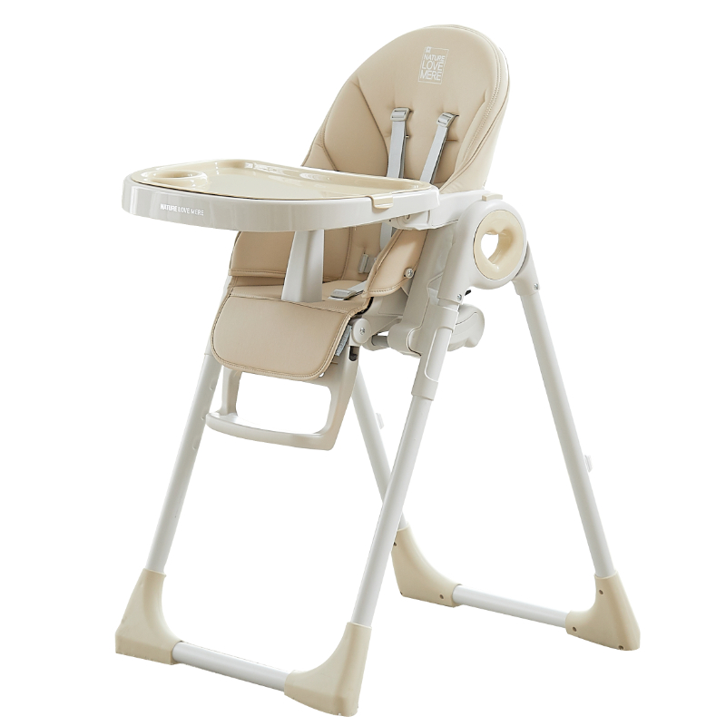 Nature Love Mere Premium Baby High Chair (Beige)