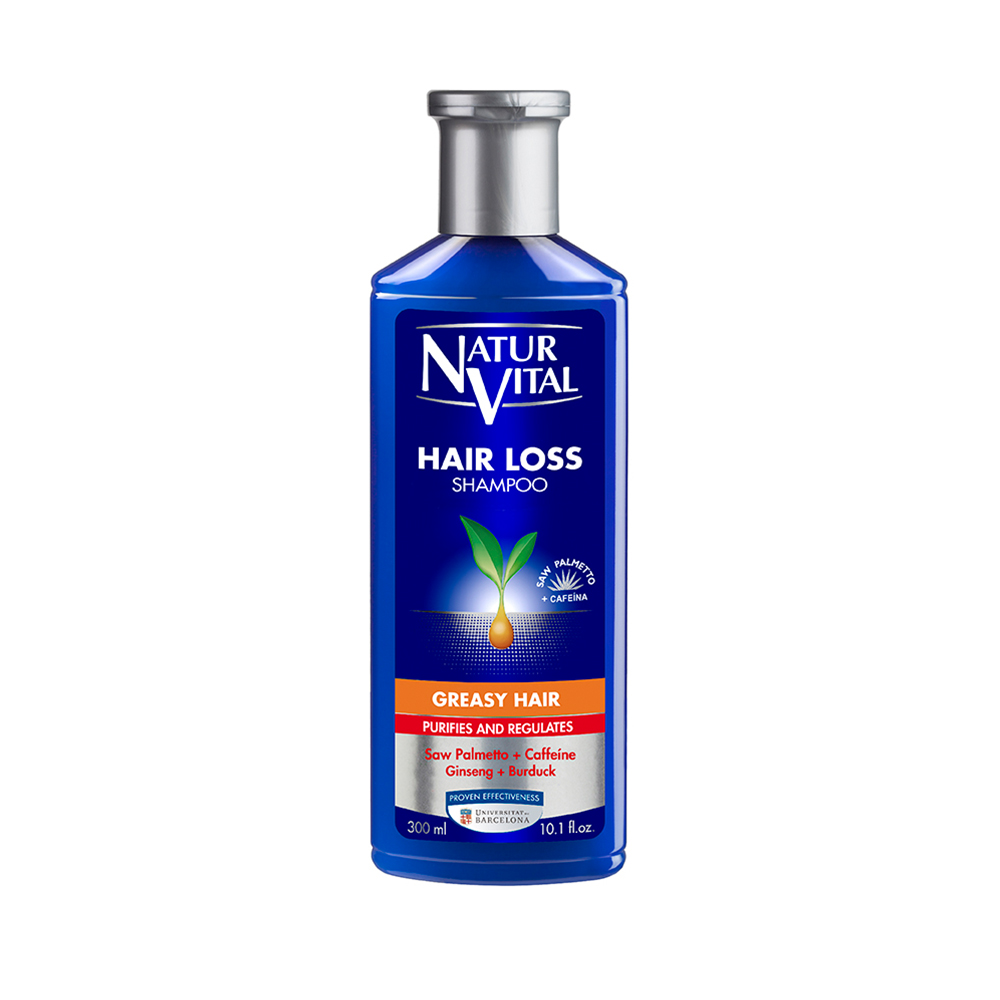 Naturvital Hair Loss Shampoo - Greasy, 300ml