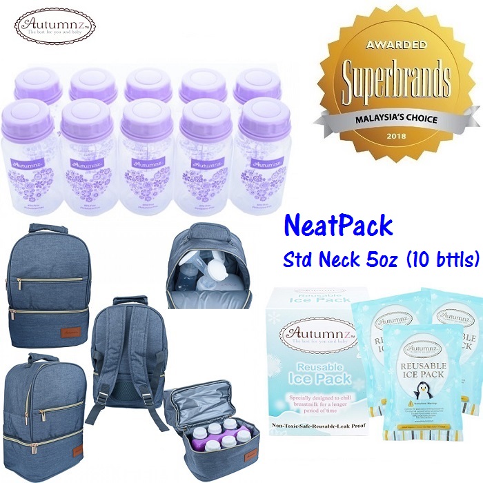 Autumnz NeatPack Cooler Bag Package (*5oz* 10 Std Bottles)