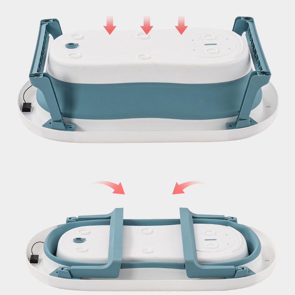 Nemobaby Premium Quality Foldable BathTub with Thermometer