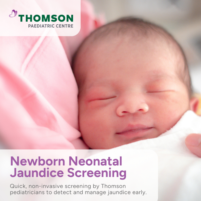 Thomson Paediatric Centre Newborn Neonatal Jaundice Screening