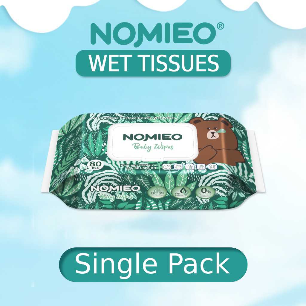 Bundle of 3] Nomieo Wet Wipes