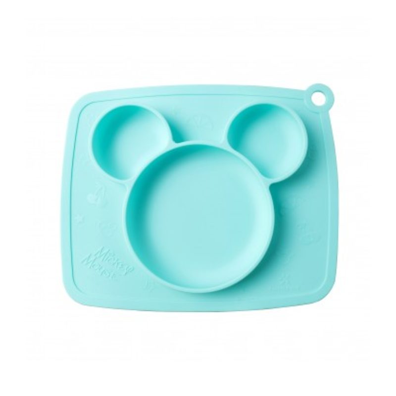 Disney Silicone Portable Non Slip Suction Plates Placemat - Mickey