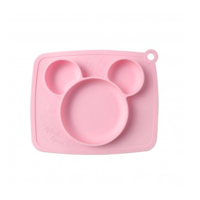 Disney Silicone Portable Non Slip Suction Plates Placemat - Minnie