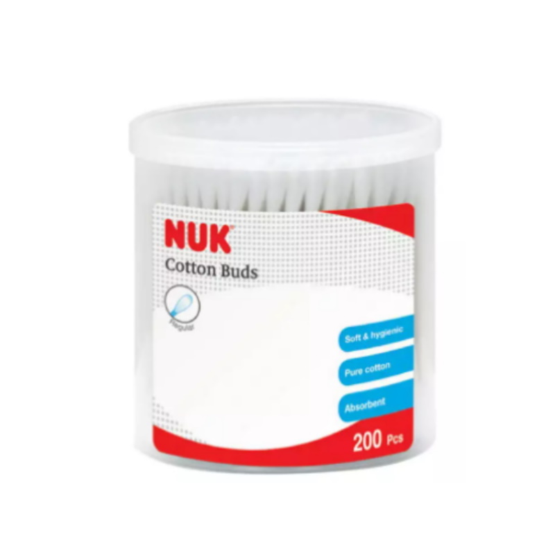 baby-fair Nuk Cotton Buds - 200pcs/box (NU40251603)