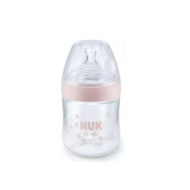 Nuk Nature Sense 150ml PP Bottle/Silicone Teat 0-6mths M (6 holes) (NU40743669)