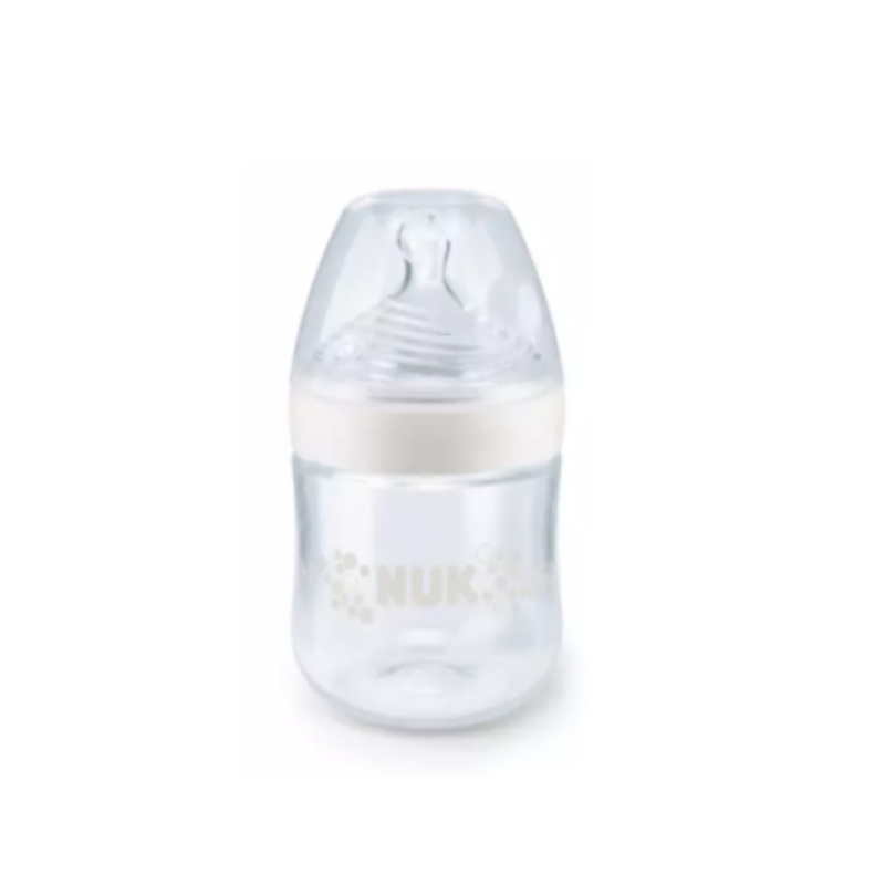 Nuk Nature Sense 150ml PP Bottle/Silicone Teat 0-6mths M (6 holes) (NU40743669)