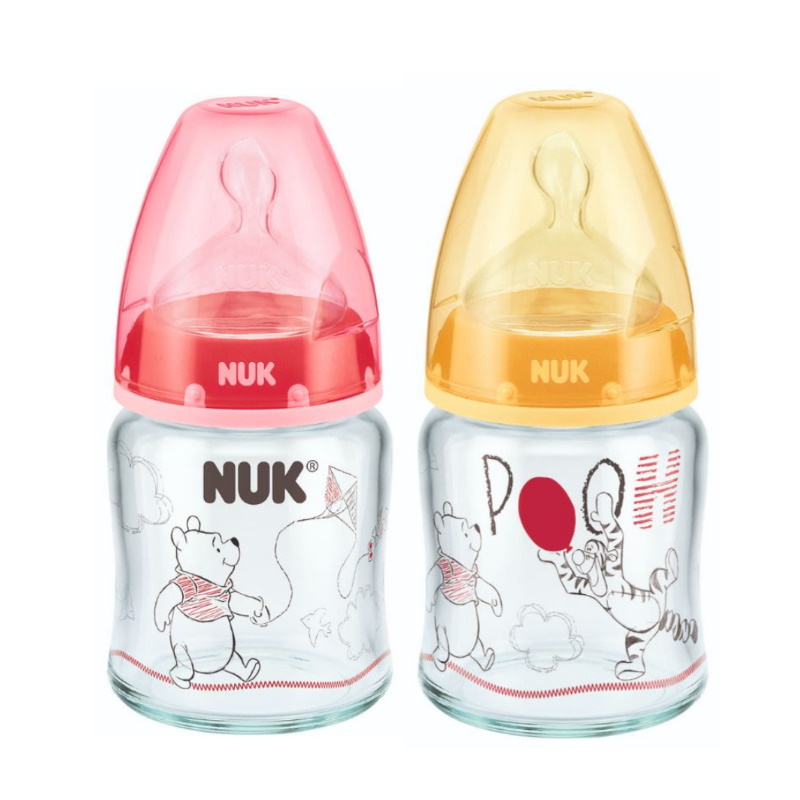 baby-fair Nuk Disney Premium Choice Glass Bottle 120ml (NU40747606)
