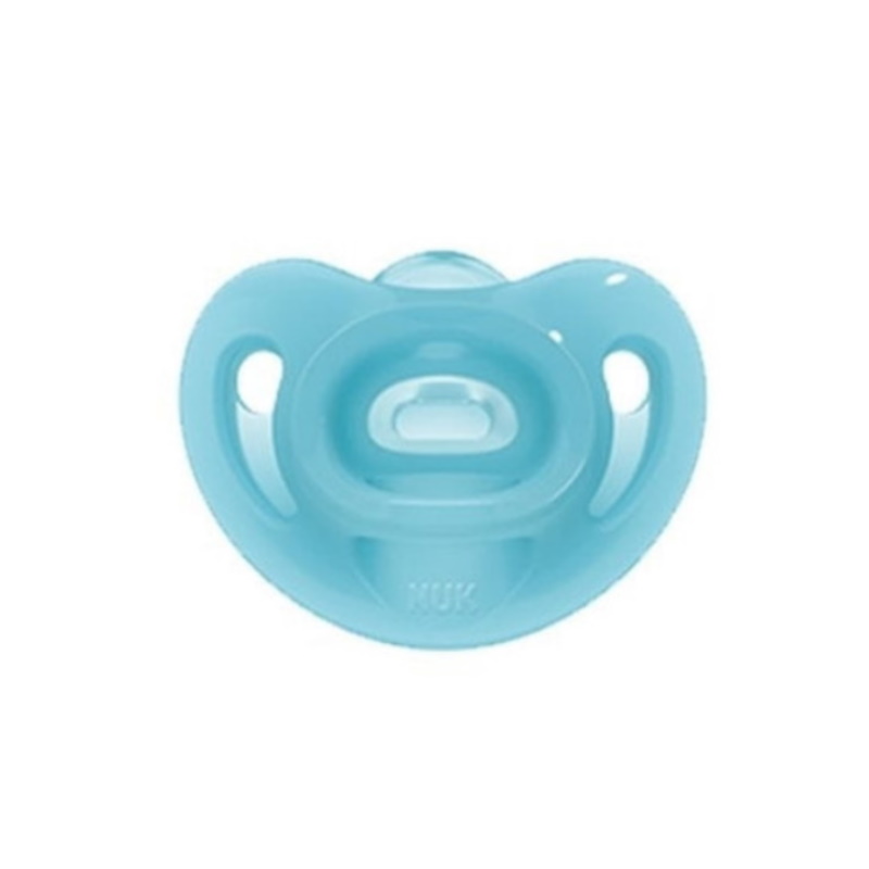 Nuk Soother Silicone Sensitive S1, 1pc/box (NU40729854)