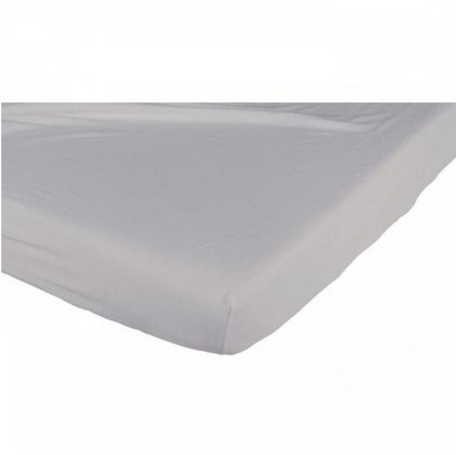 Candide Grey Cotton Fitted sheet 130g/m - 70x140cm (690362)