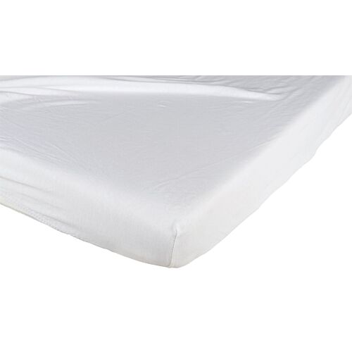 Candide White Cotton Fitted sheet 130g/m - 60x120cm (693571)