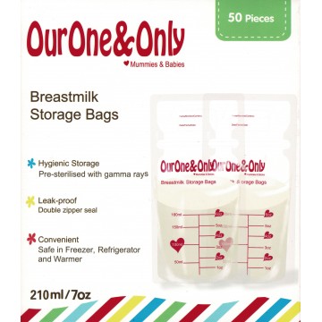 OurOne&Only Breastmilk Storage Bags (50pcs)