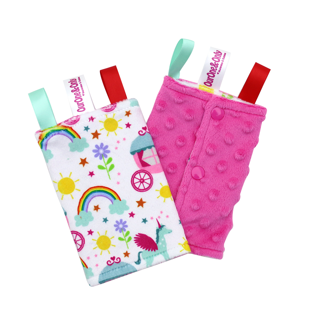 OurOne&Only Minky Drool Pad Bundle of 2