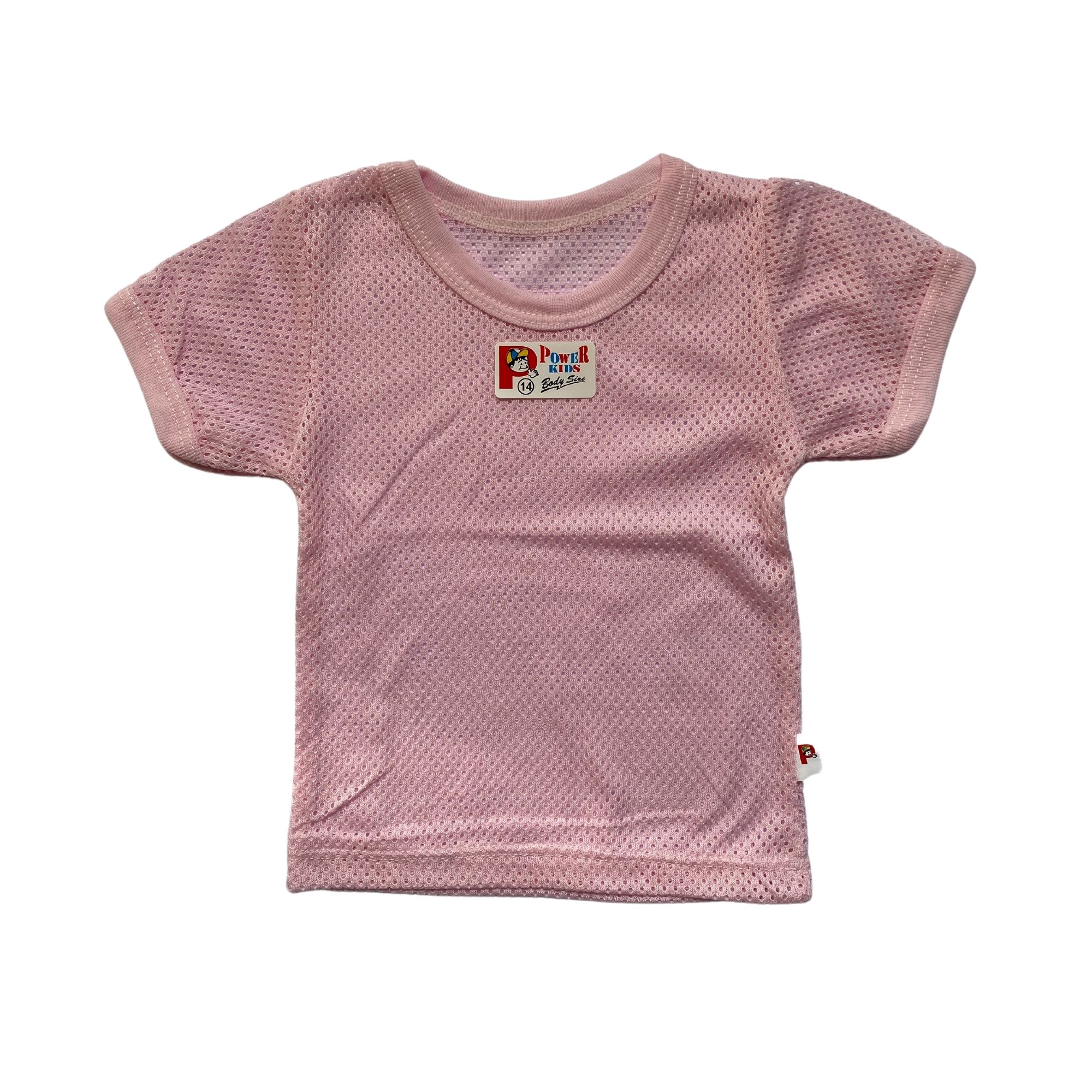 Power Kids Net T-Shirt - Pink