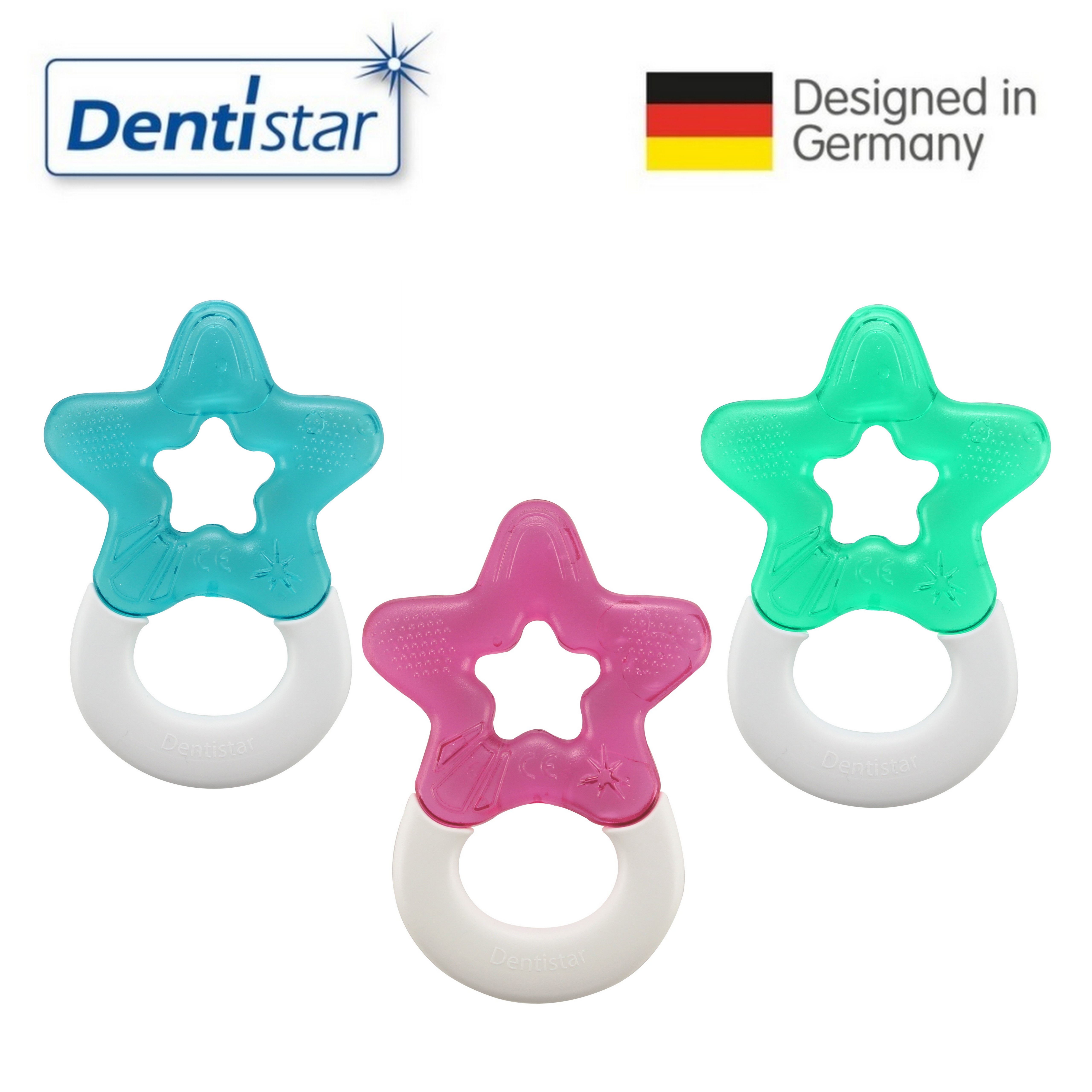 baby-fair Dentistar Tooth-friendly Cooling Teether (3+ months)