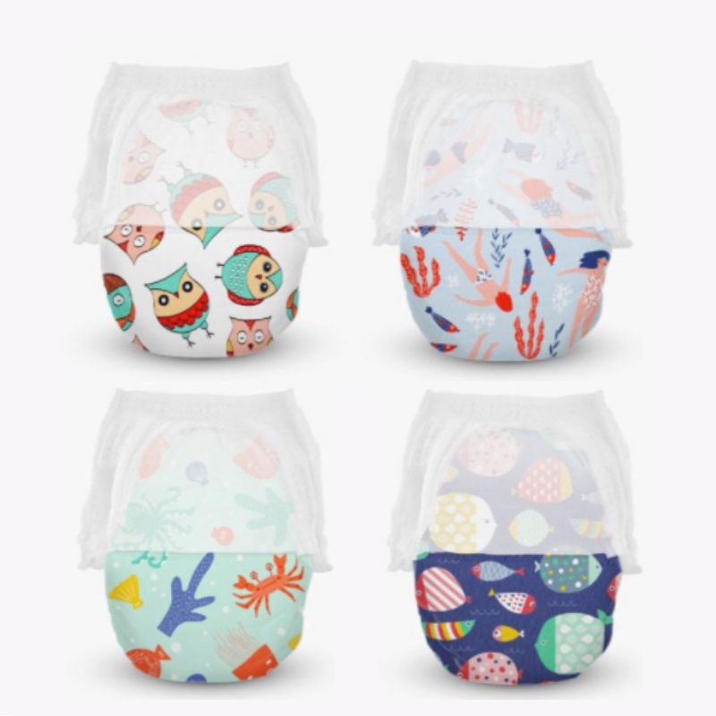 Offspring Fashion Pants Diapers (Size M-XXL) - Assorted Designs