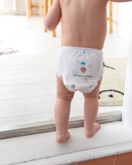 Olola Skin-Fit Pull On Pants Diaper - L (8-12kg), 26pcs - Bundle Deals Available