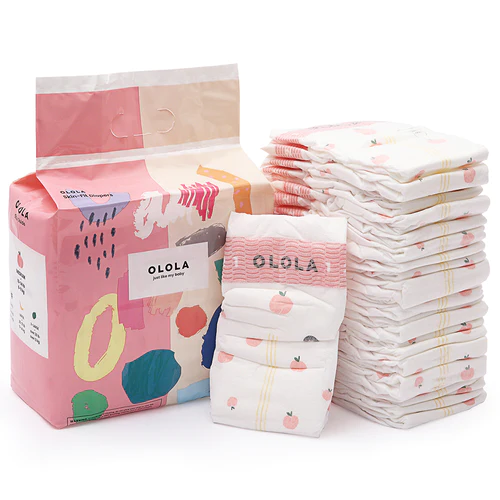Olola Skin-Fit Band Baby Diaper - M (6-11kg), 24pcs - Bundle Deals Available