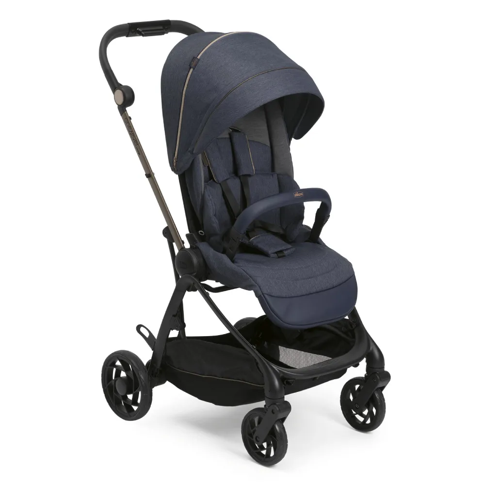 Chicco One4Ever Lounge Stroller - Denim Shine