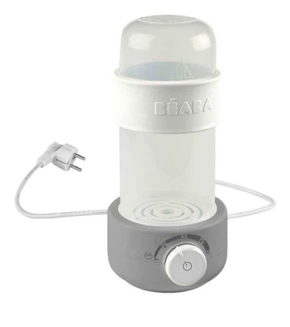 Beaba Babymilk Second Bottles and Jars Reheater & Steriliser - Grey - BS Plug (911634)