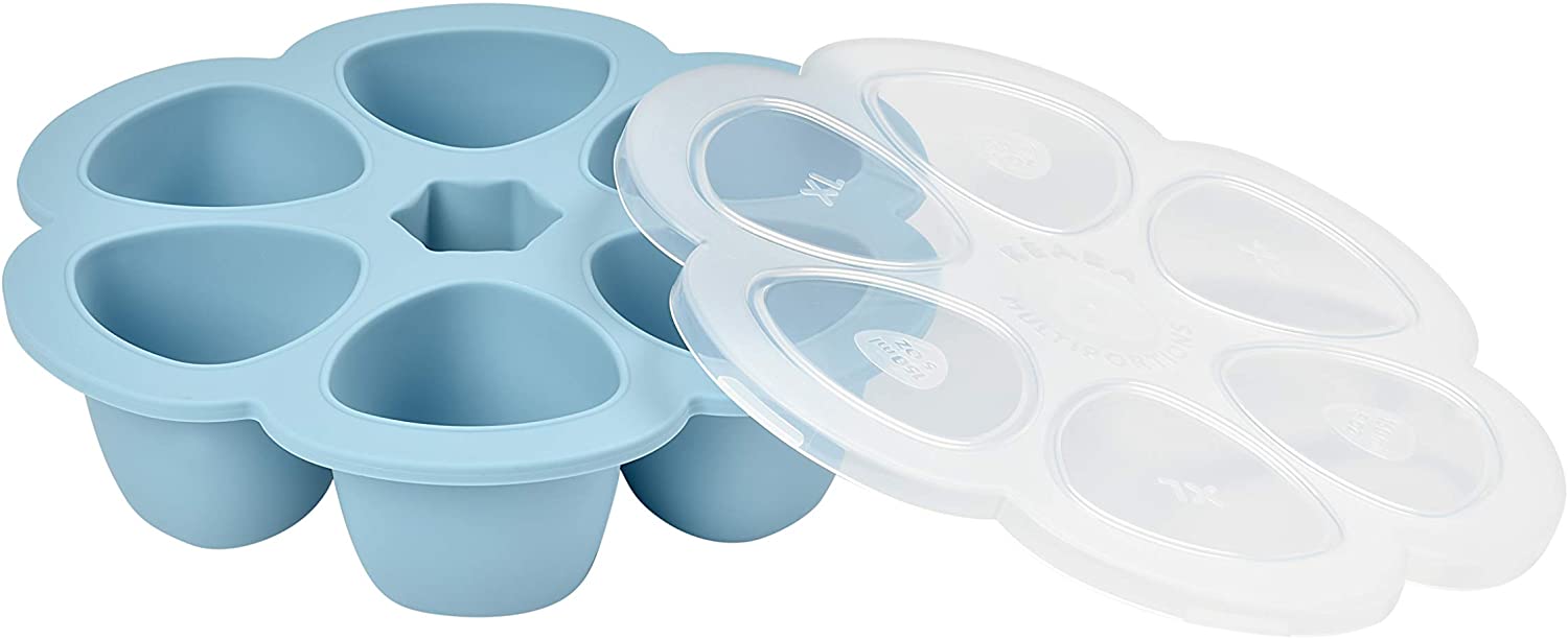 Beaba Silicone Multiportions 6 x 90ml - Blue (912493)