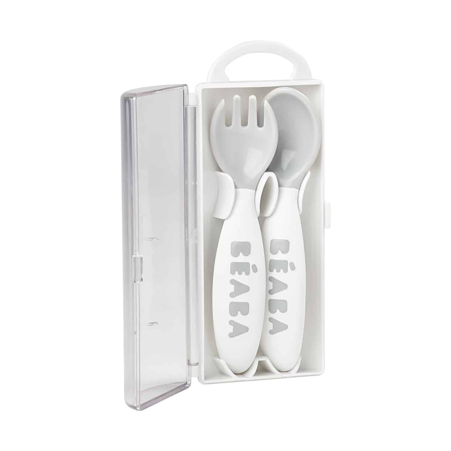 Beaba 2nd Stage Training Fork And Spoon (Storage Case Included)