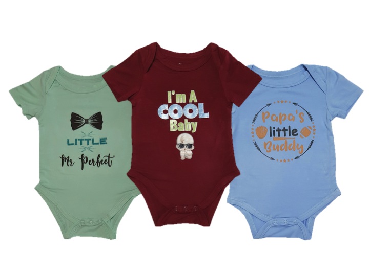 Bebe Bamboo Cute Saying Onesie (Little Mr Perfect)