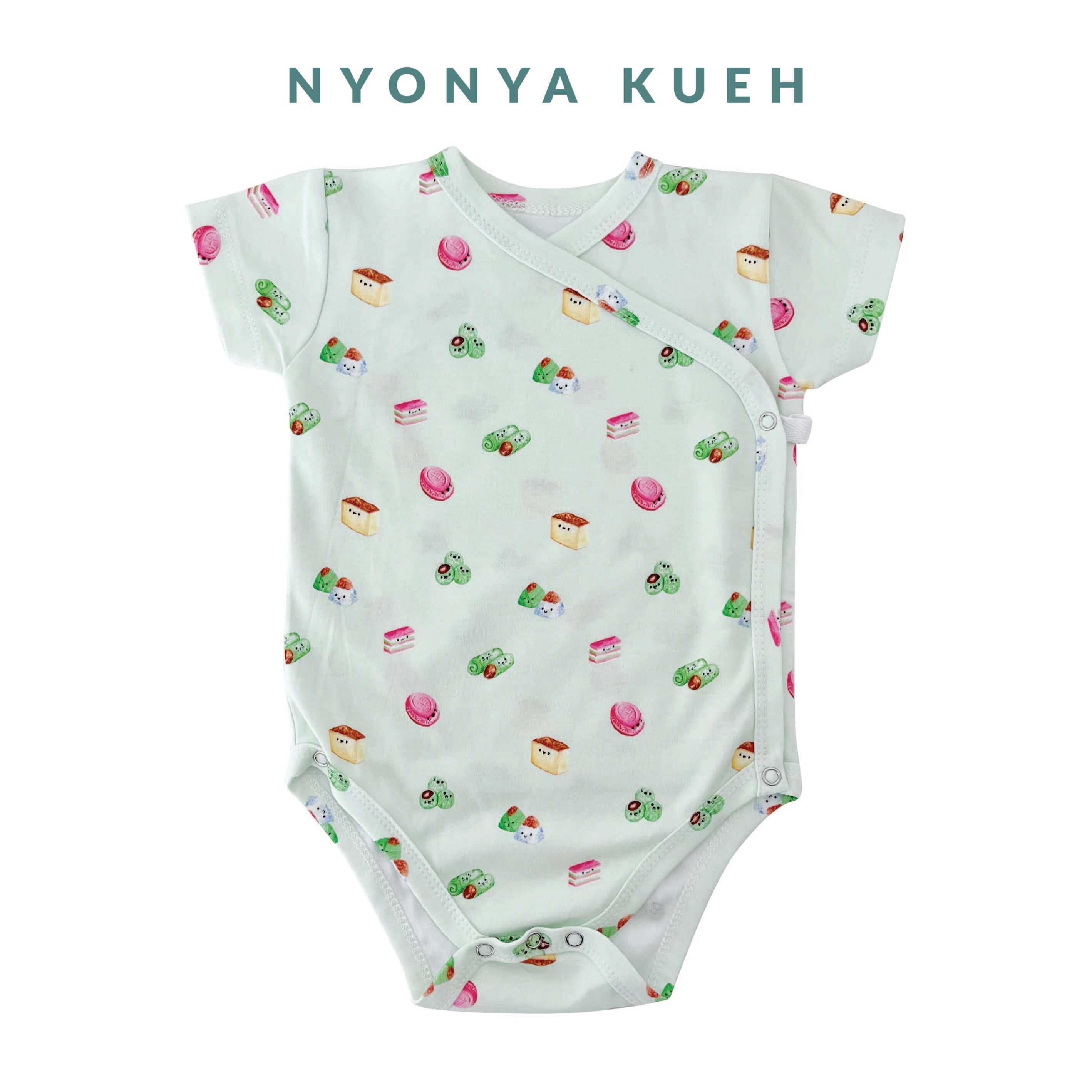 Happyrei Kimono Onesies Short Sleeve - Nyonya Kueh