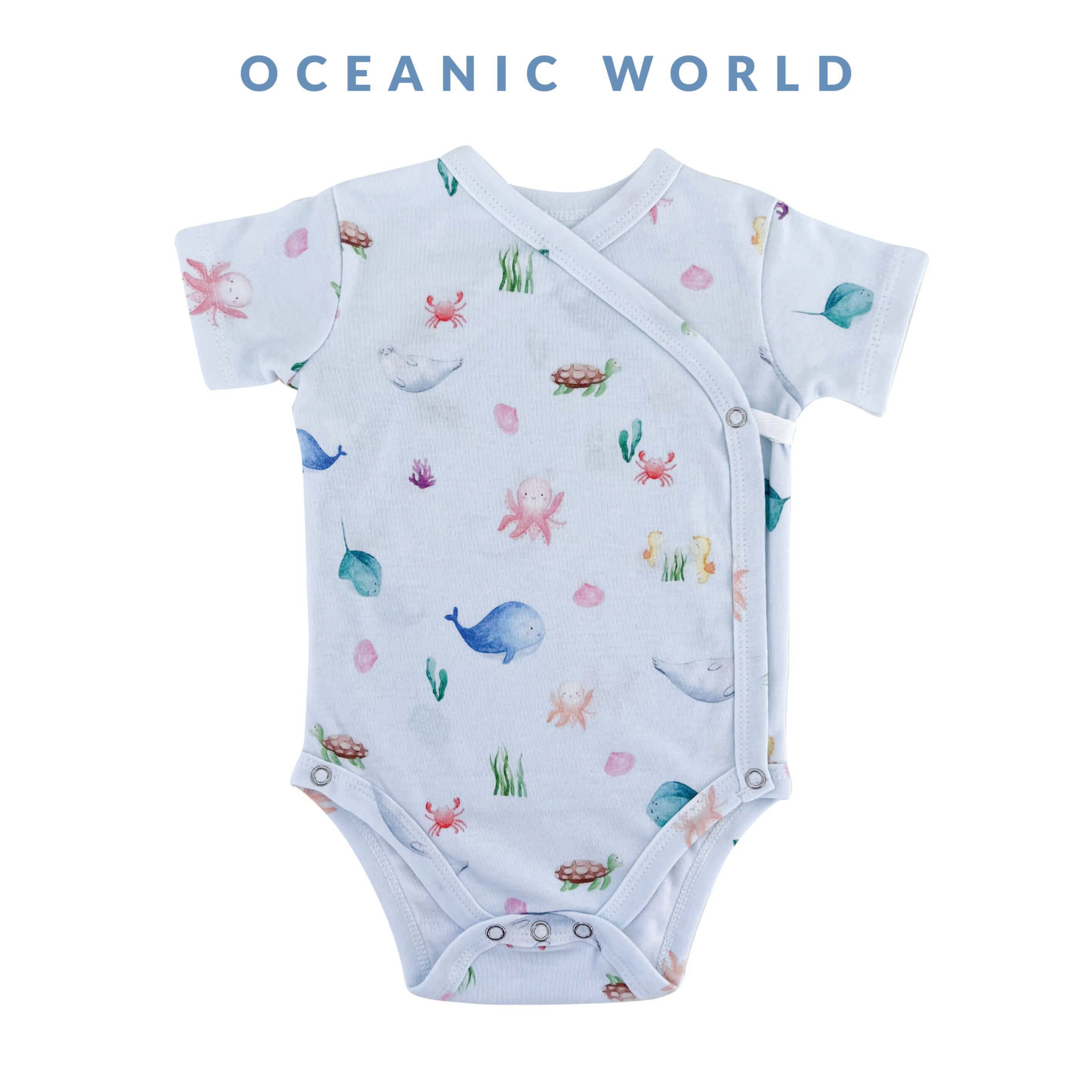 Happyrei Kimono Onesies Short Sleeve - Oceanic World