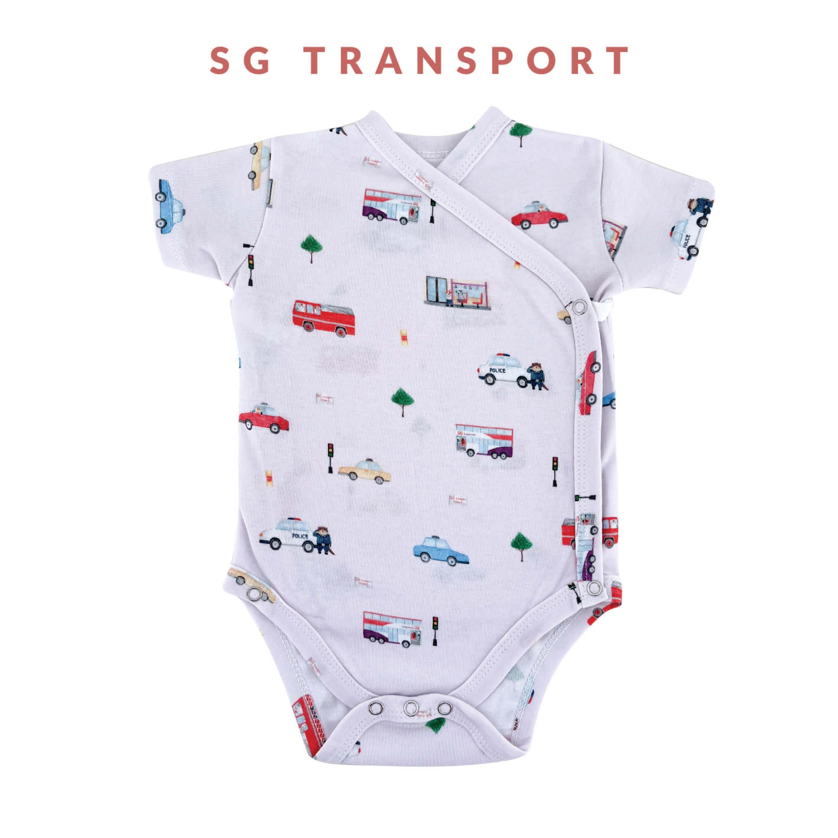 Happyrei Kimono Onesies Short Sleeve - SG Transport