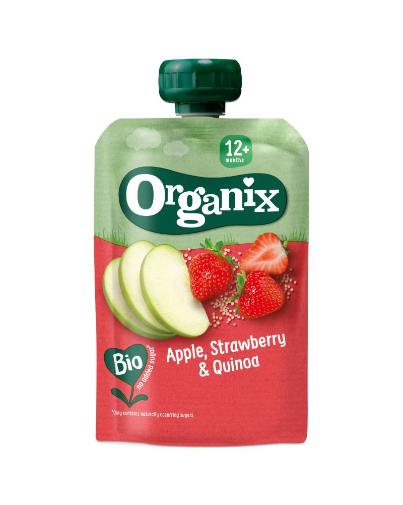 Organix Pouch - Apple Strawberry and Quinoa