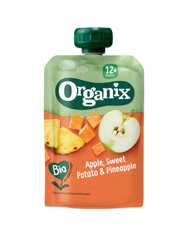 Organix Pouch - Apple Sweet Potato and Pineapple