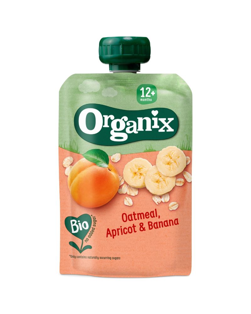 Organix Pouch - Oatmeal Apricot and Banana