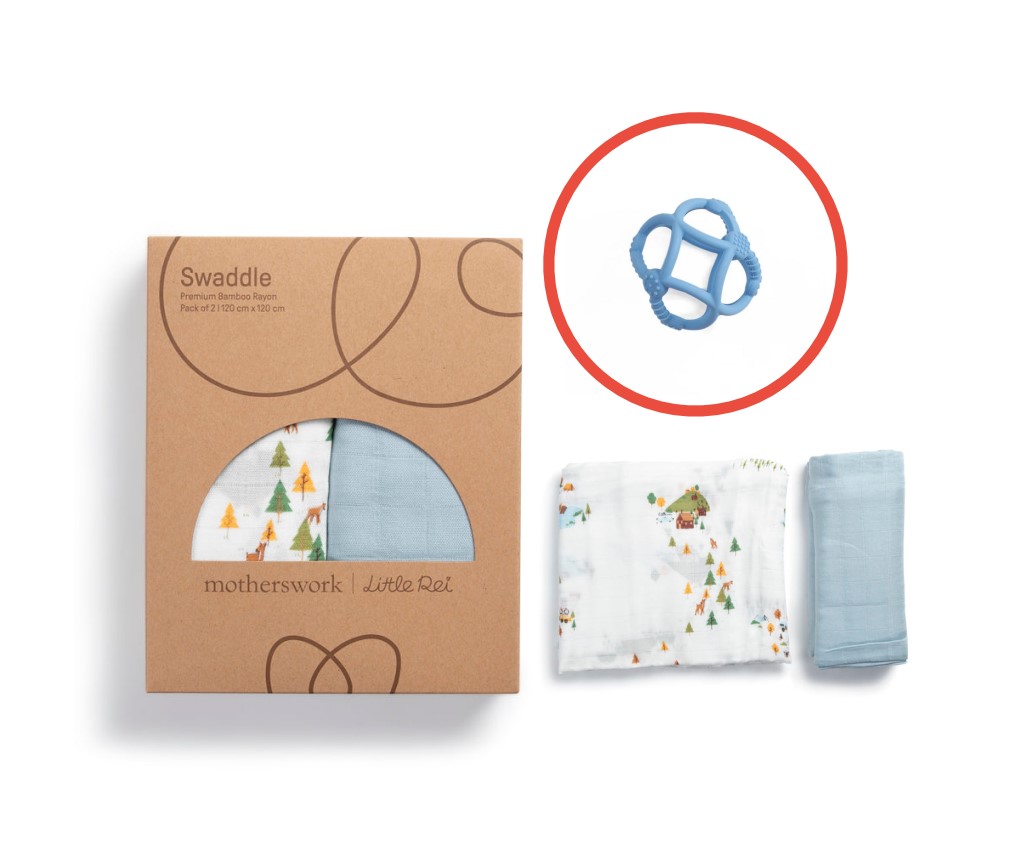 Little Rei Bamboo Swaddle 1pc / 2pcs