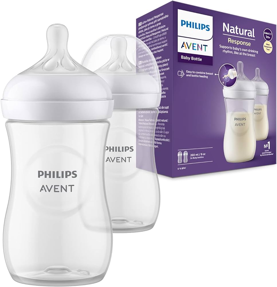 Philips Avent Natural Response 260ml Bottle (Twin Pack) (SCY903/02)