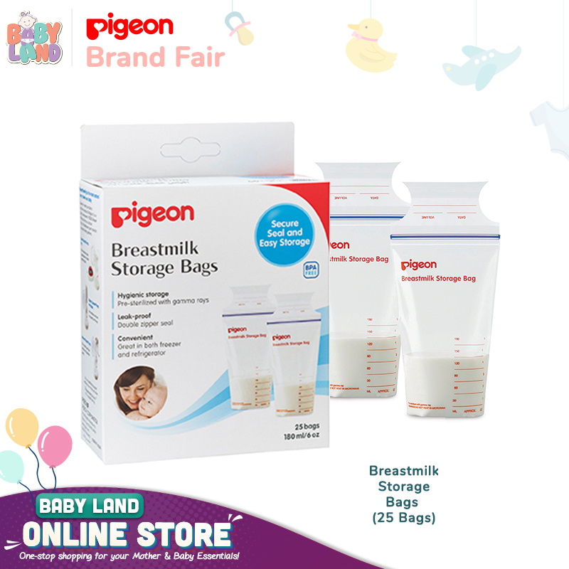 Pigeon Breastmilk Storage Bags (25 Bagsx2)