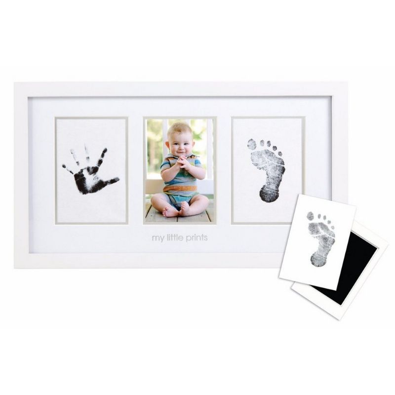 Pearhead Babyprints Photo Frame - White with Closed Box