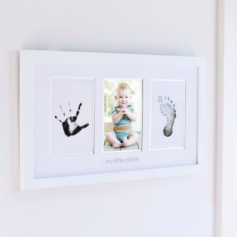 Pearhead Babyprints Photo Frame - White with Closed Box
