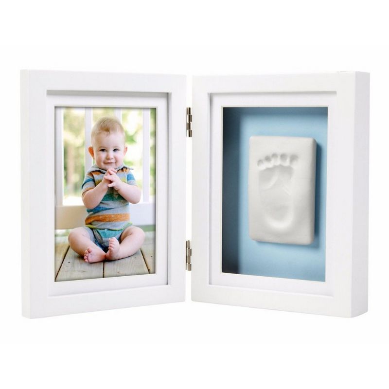 Pearhead Babyprints Desk Frame - White with Closed Box