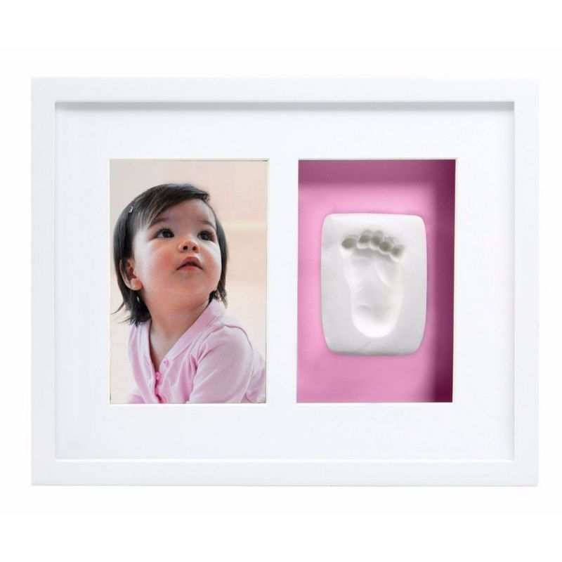 Pearhead Wall Frame - White with Closed Box