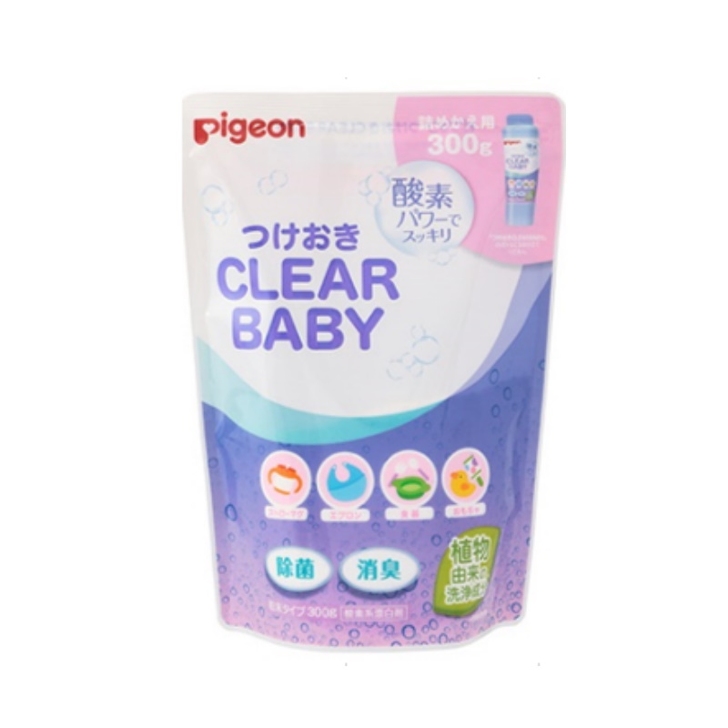 Pigeon Clearbaby Soak And Wash Powder Refill 300G (PG-12150)