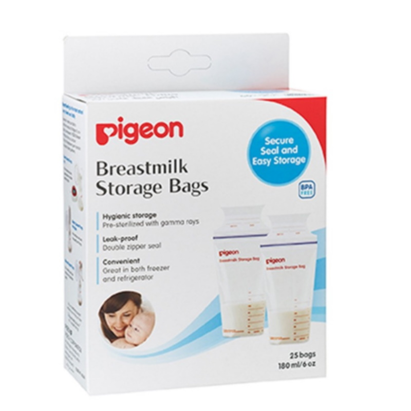 Pigeon Breastmilk Storage Bags (25 Bags) (PG-26208)